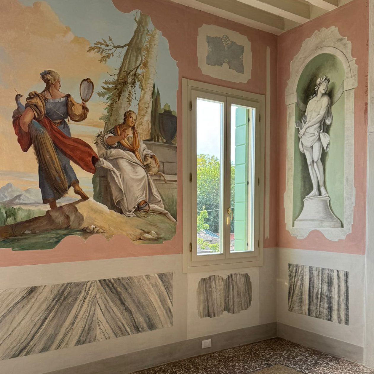 affreschi 1 villa morosini 1518 padova