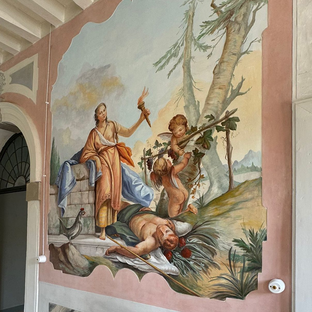 affreschi 5 villa morosini 1518 padova 2
