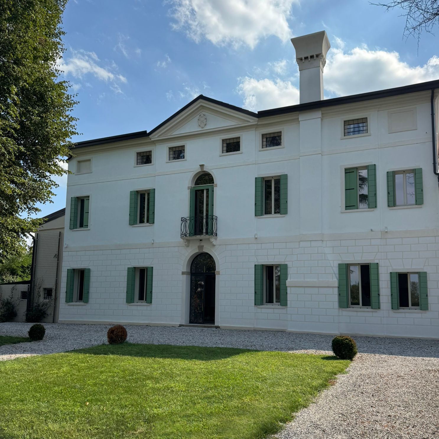 facciata c villa morosini 1518 padova