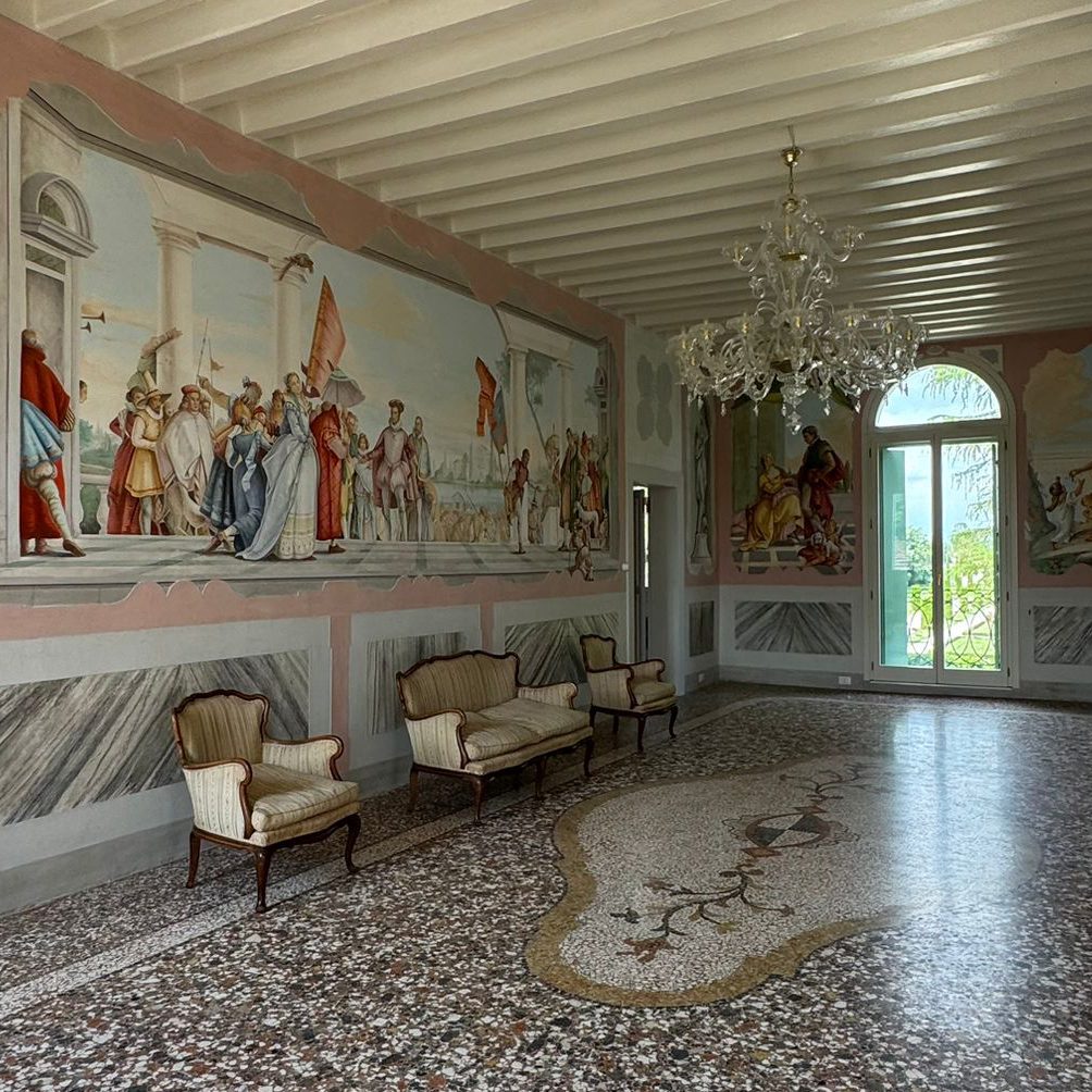 interni villa morosini 1518 padova