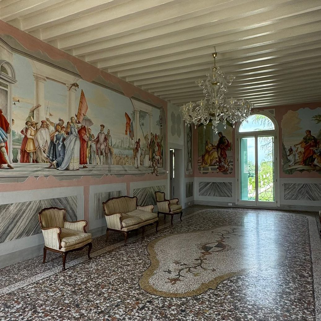 interni villa morosini 1518 padova