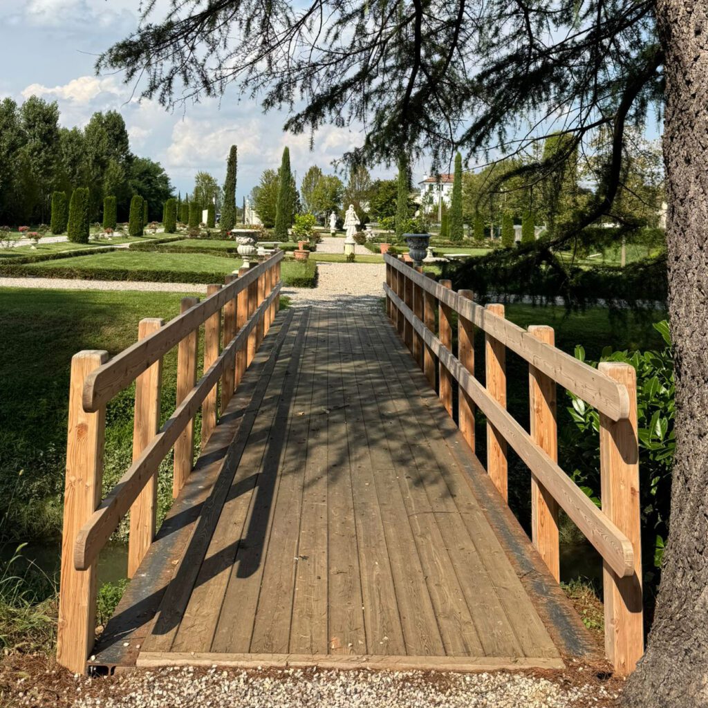 ponte giardini villa morosini 1518 padova 2