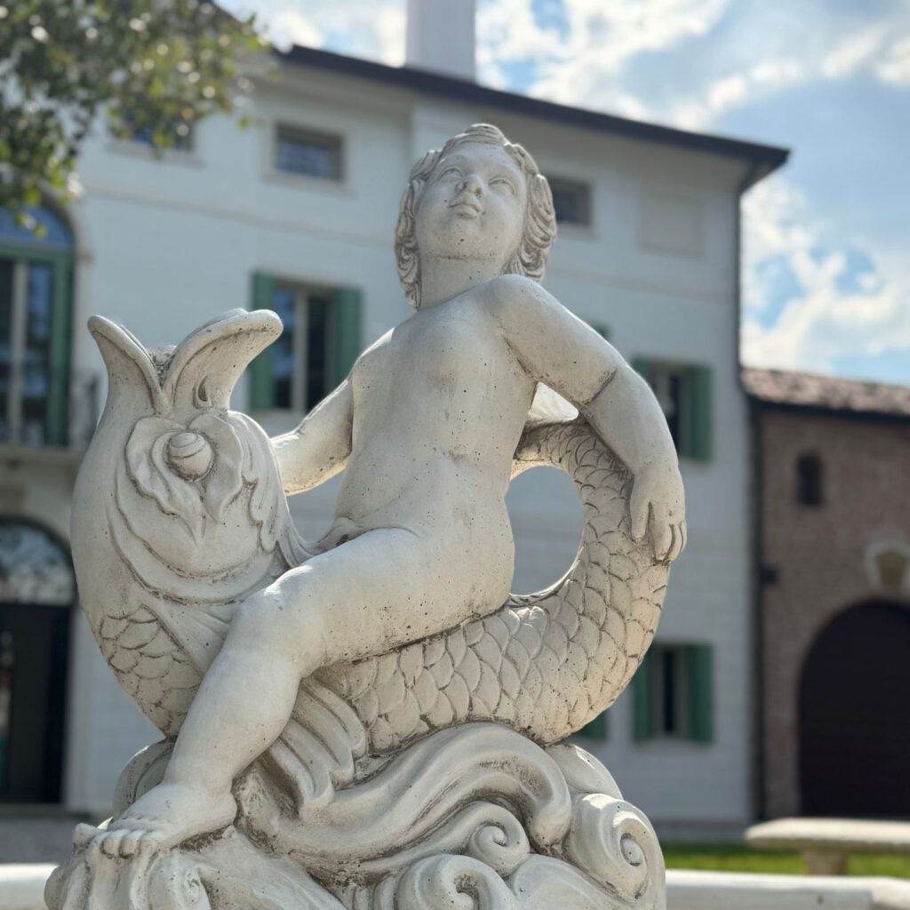 particolare giardino villa veneta